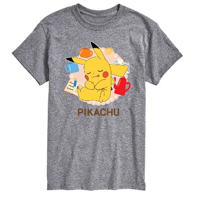 Men's - Pokémon - Sleeping Pikachu Short Sleeve Graphic T-Shirt