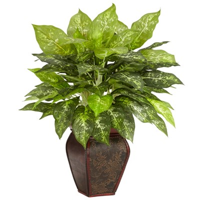 Nearly Natural Dieffenbachia with Decorative Vase Artificial Plant
