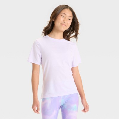 Girls' Short Sleeve Gym T-Shirt - All In Motion™