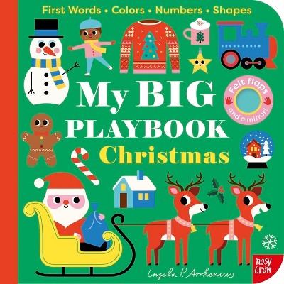 My Big Playbook: Christmas - by  Nosy Crow Ltd (Board Book)