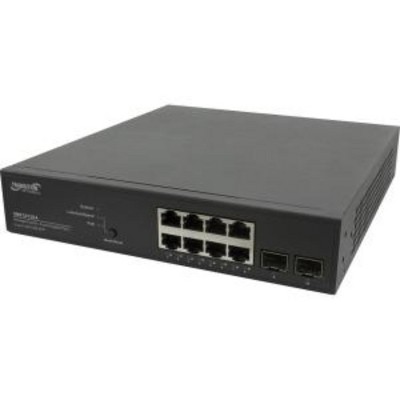 Transition Networks 8-Port Smart Managed PoE+ Switch w/ 2 SFP Slots