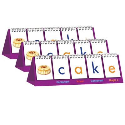 Junior Learning Double-sided Flip Stands, Magic E Flips, Pack of 3