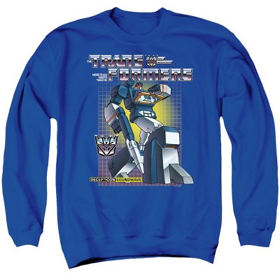 Transformers Soundwave Unisex Adult Crewneck Sweatshirt