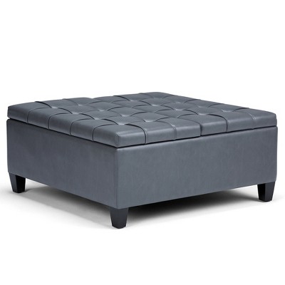36" Elliot Coffee Table Storage Ottoman - WyndenHall