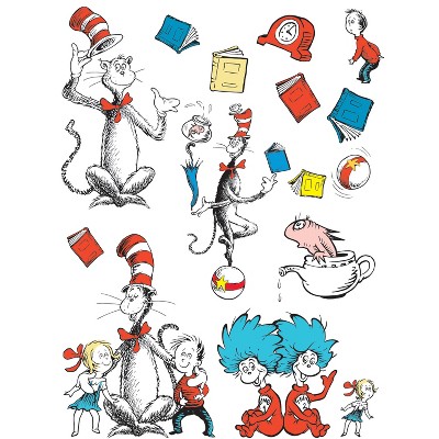 Eureka® Cat in the Hat™ Large Characters Bulletin Board Set