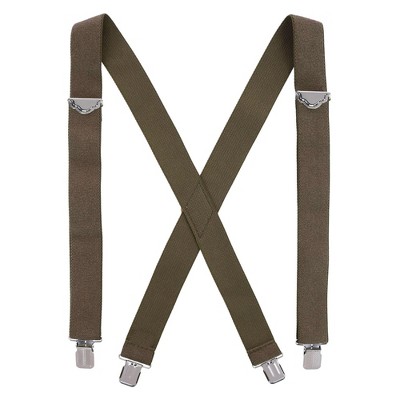 Dickies Men's Elastic X-Back Heavy Duty Clip-End Work Suspender Braces