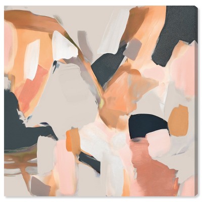 Art Remedy Soft Shades of Pop Colorful Pastel Abstracts Unframed