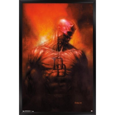 Trends International Marvel Comics - Daredevil - Shadowland: After the Fall Cover #1 Framed Wall Poster Prints