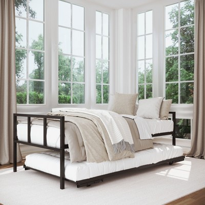 Milliard Twin Size Daybed and Pop up Trundle Set