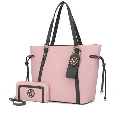 MKF Collection Kioea Tote Bag with Wallet & Detachable Key-Ring Set by Mia K
