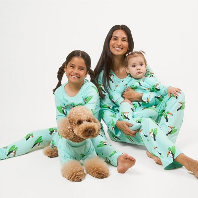 Leveret Matching Family Pajamas Toucan Bird Print