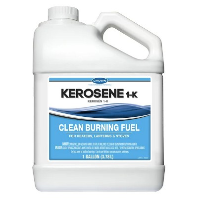 Crown K-1 Grade Kerosene, 1 Gallon Clean Burning Fuel