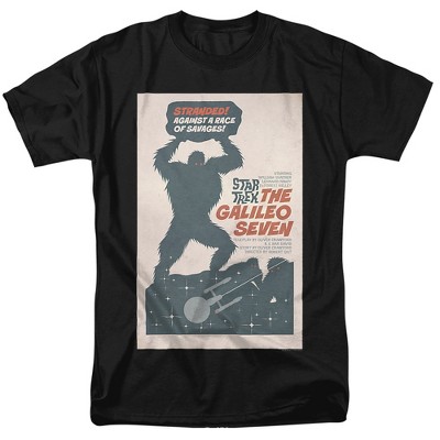 Star Trek Tos Episode 16 Adult T-Shirt Black