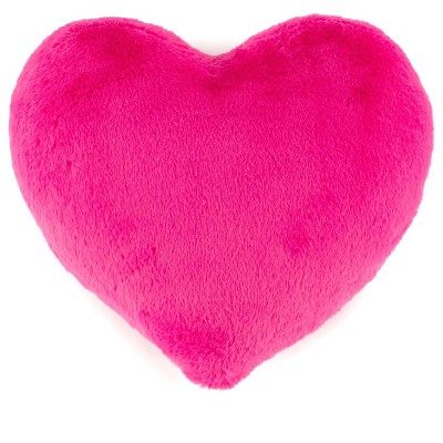 Shiraleah Jovi Heart Pillow, Pink