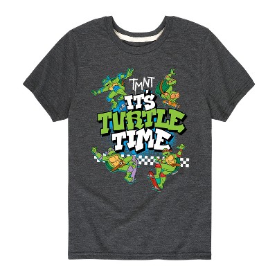 Boys' - Teenage Mutant Ninja Turtles - It's Turtle Time Short Sleeve Graphic T-Shirt