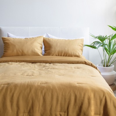 French Linen Comforter & Sham Set | BOKSER HOME