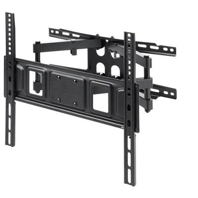 Monoprice Full-Motion Articulating TV Wall Mount Bracket For TVs 32in to 70in, Max Weight 88 lbs, Extension Range 2.4in to 18.4in, VESA Up to 400x400