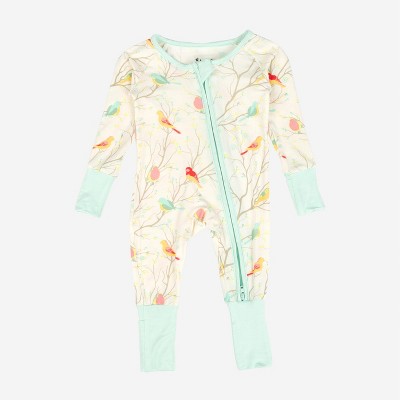 Leveret Kids Footed Bamboo Christmas Pajamas