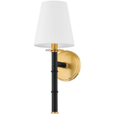 Mitzi Banyan 1 - Light Sconce in  Aged Brass/Black