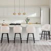 Spruce&Spring Modern Swivel Counter Height Bar Stools with Arm - 3 of 4