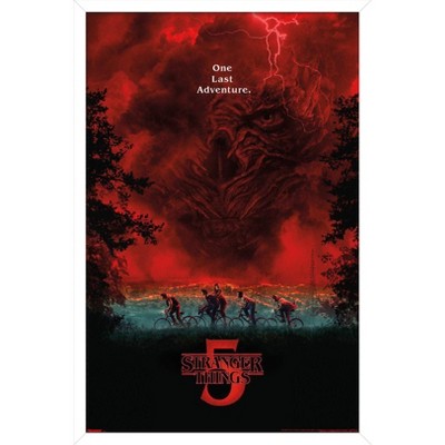 Trends International Netflix Stranger Things: Season 5 (2025) - Key Art Framed Wall Poster Prints