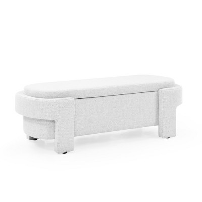 GDFStudio Jerry Upholstered 51.5" Storage Bench