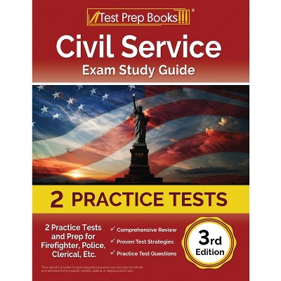 Civil Service Exam Study Guide - by  Joshua Rueda (Paperback)