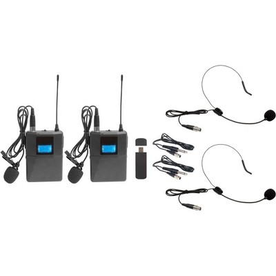 VOCOPRO DUAL WIRELESS USB BADY PACK SYST USBCASTBODYPACK