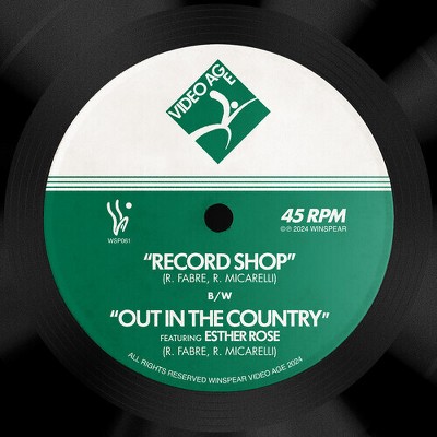 Video Age - Record Shop (vinyl 7 inch single)
