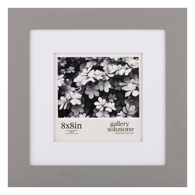Gallery Solutions Flat Tabletop Wall Frame with Double Mat Image