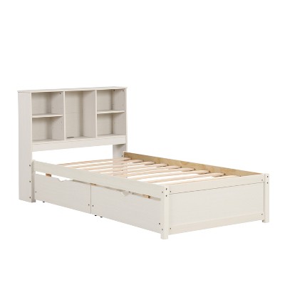 TiramisuBest Full Metal Platform Bed Frame with Headboard, Strong Slat Support, No Box Spring Needed, Easy Assembly, Black