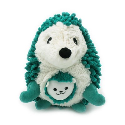 TriAction Toys Les Delingos Ptipotos Mom and Baby Hedgehog | Green