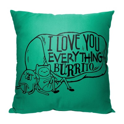 Cartoon Network Adventure Time Flame Princess Throw Pillow 18x18 Inches