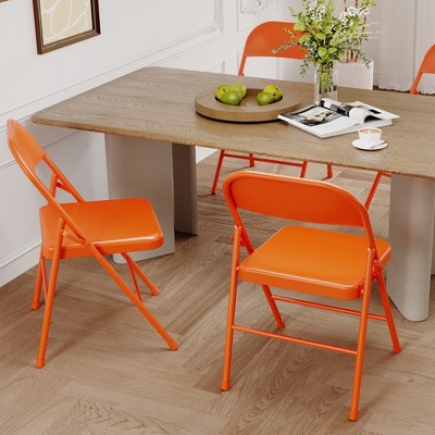 Folding Chairs, Portable Chair, Hold Up to 350 LBS, for Home, Office, Indoor & Outdoor Events