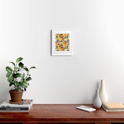 Avenie Citrus Fruits Framed Wall Art - Deny Designs