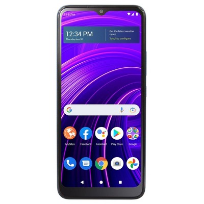Tracfone Prepaid BLU View Speed 5G (64GB) CDMA LTE - Blue
