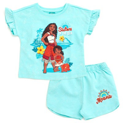 Disney Pixar French Terry T-Shirt and Shorts Outfit Set Toddler
