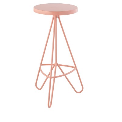 JONATHAN Y Trinity Modern Industiral Iron Tripod Backless Bar Stool
