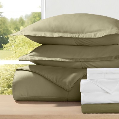 Essential Bed In A Bag Comforter Bedding Set, Ultra Soft, Machine Washable - Becky Cameron (8 Piece Set)
