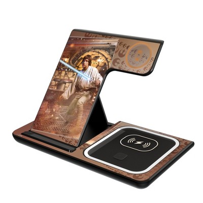 Keyscaper Star Wars Rebel Alliance Portrait 15-Watt 3 in 1 Charging Station