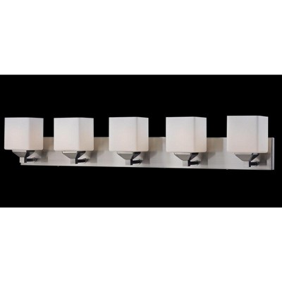 Z-Lite Quube 5 - Light Vanity in  Brushed Nickel