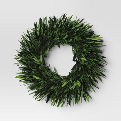 Preserved Olive Leaf Wreath - Threshold™