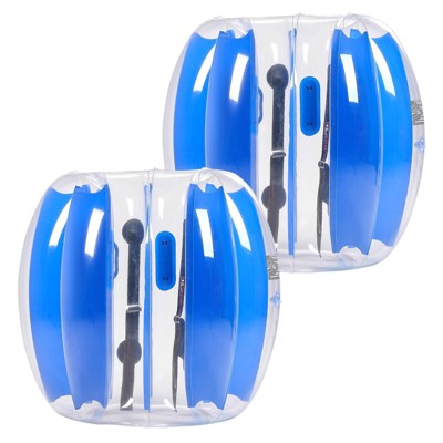 VEVOR Inflatable Bumper Balls 2-Pack, 3FT/0.9M Body Sumo Ball, Durable Thick PVC Human Hamster Bubble Knocker for Outdoor Team Gaming Play, Blue