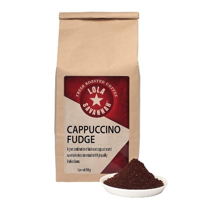 Lola Savannah Cappuccino Fudge Ground Caffeinated Coffee - 32oz