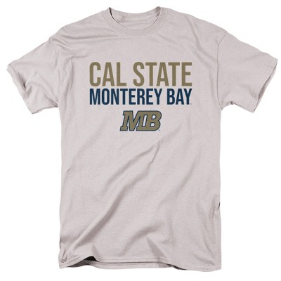 Men's California State University Monterey Bay Official Stacked T-Shirt