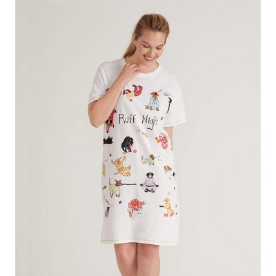 Little Blue House Women's Nightshirt, Ruff Night, One Size