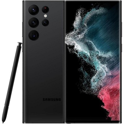 SAMSUNG Galaxy S22 Ultra, Unlocked Android Smartphone, 128GB, 8K Camera, Brightest Display Screen, S Pen, Long Battery Life, Fast 4nm Processor, Black
