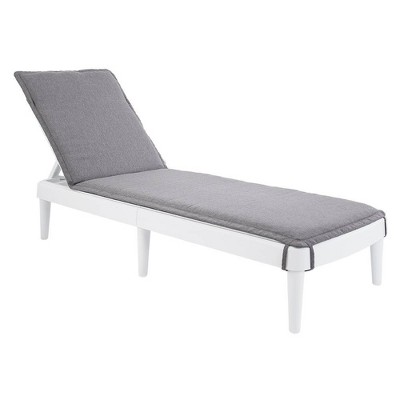 Tahiti Rattan Chaise Lounge Cushion - Lagoon