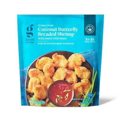 Coconut Breaded Shrimp with Sweet Chili Sauce - Frozen - 22oz - Good & Gather™
