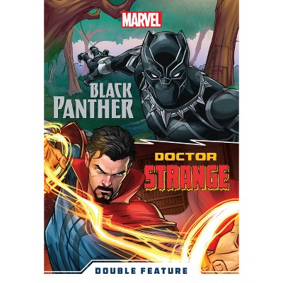 Marvel Double Feature: Black Panther and Doctor Strange - by  Marvel Press Book Group & Brandon T Snider (Paperback)